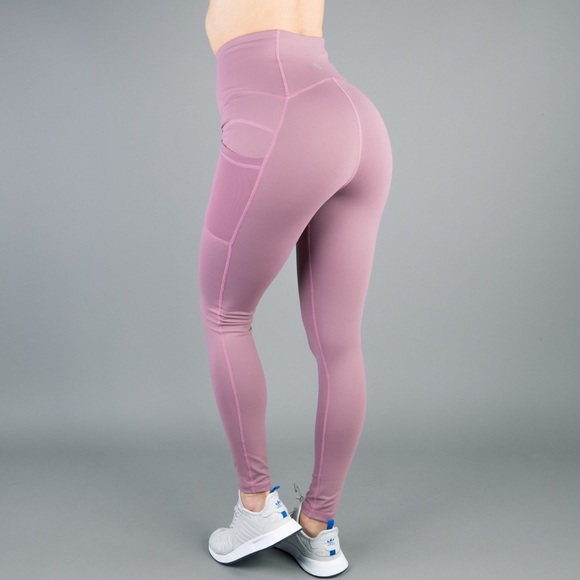 Buffbunny Athena Leggings in Mauvelous, size M NWT - Picture 2 of 4